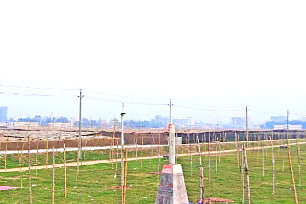 প্রস্তুত টঙ্গীর বিশ্ব ইজতেমা ময়দান