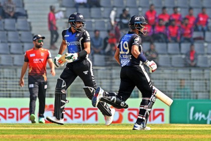 কুমিল্লাকে ১৬৬ রানের লক্ষ্য দিল রংপুর