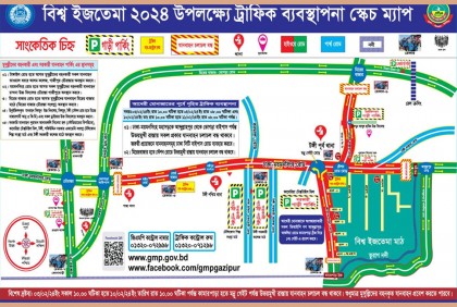 বিশ্ব ইজতেমায় গাড়ি পার্কিং ও চলাচলে নির্দেশনা