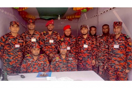 বইমেলায় অগ্নি নিরাপত্তায় প্রস্তুত ফায়ার সার্ভিস