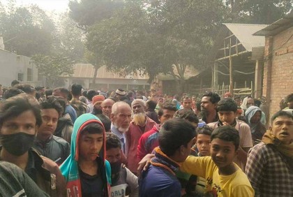 নীলফামারীতে স্ত্রী ও দুই সন্তানকে হত্যার পর স্বামীর আত্মহত্যার চেষ্টা 