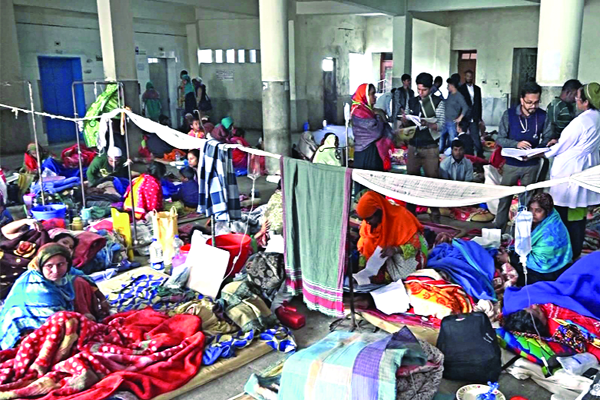 ঠাঁই নেই ঠাঁই নেই শেরেবাংলা মেডিকেলে