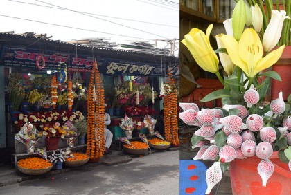 ভালোবাসা দিবস; রংপুরে অর্ধকোটি টাকার ফুল বিক্রির প্রত্যাশা