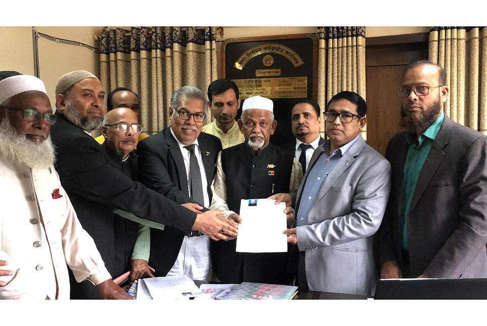 সিরাজগঞ্জ জেলা পরিষদ
নির্বাচনে ৯ জনের মনোনয়নপত্র দাখিল