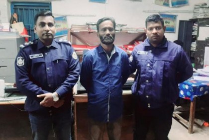 বরিশালে সাজাপ্রাপ্ত পলাতক আসামি গ্রেফতার