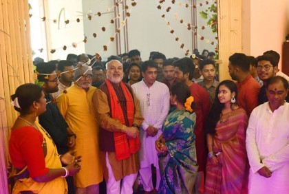 নোবিপ্রবিতে যথাযোগ্য মর্যাদায় সরস্বতী পূজা উদযাপন