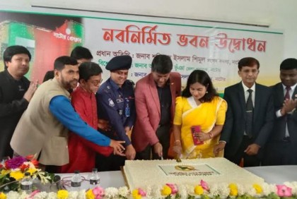 নাটোর প্রেস ক্লাবের নবনির্মিত ভবন উদ্বোধন