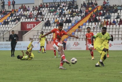 রহমতগঞ্জকে থামাল দুরন্ত বসুন্ধরা কিংস