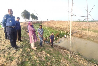ভ্রাম্যমাণ আদালতের অভিযানে দখলমুক্ত হলো খাল 