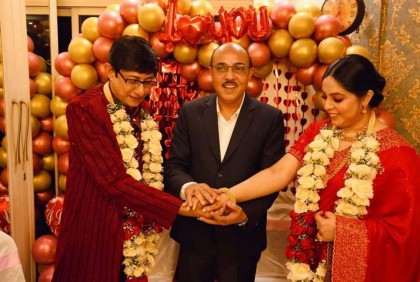 শ্রীময়ীকে বিয়ে করলেন কাঞ্চন