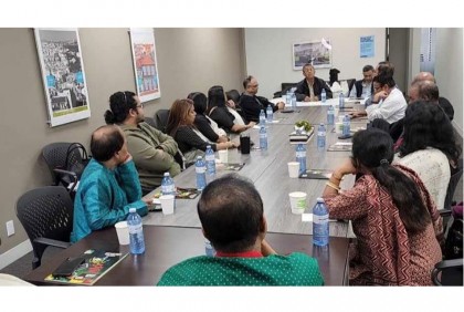কানাডায় প্রবাসে মাতৃভাষার চর্চা ও গণমাধ্যমের ভূমিকা শীর্ষক আলোচনা