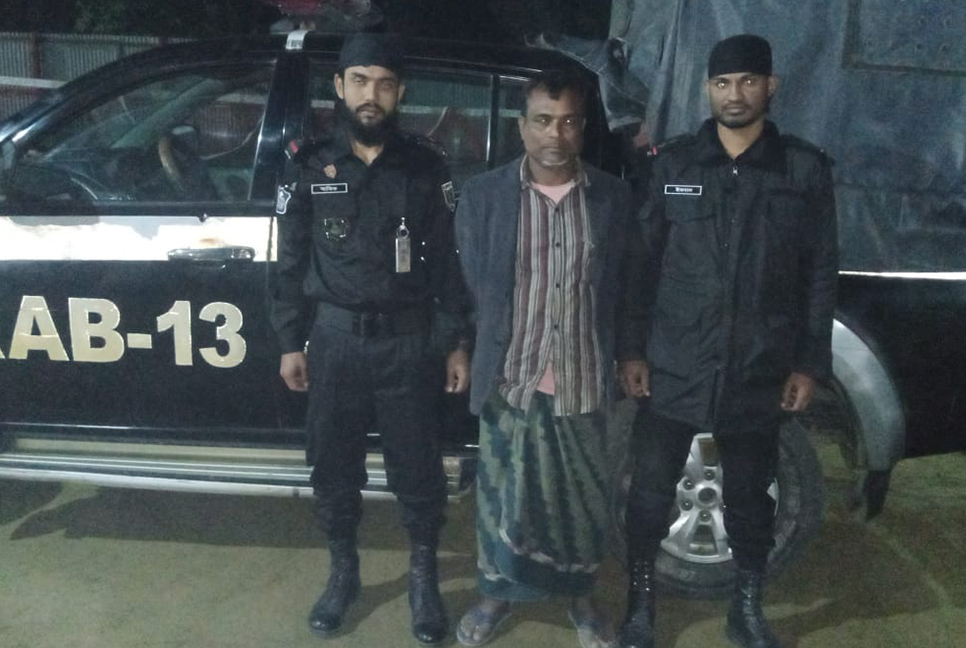 গাইবান্ধায় ইয়াবাসহ এক মাদক কারবারি গ্রেফতার