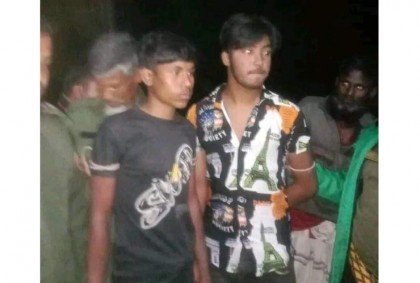 রেললাইনের ক্লিপ খোলার সময় আটক ২ 