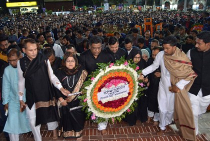 সর্বস্তরে বাংলা ভাষা চালুর
দাবিতে সিলেটে আন্তর্জাতিক মাতৃভাষা দিবস পালিত