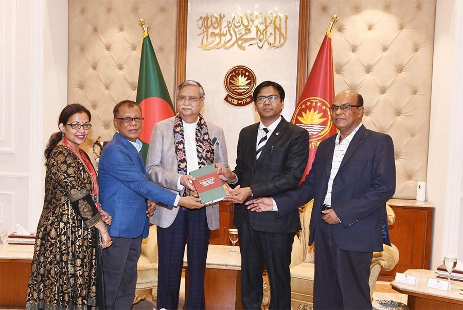 রাষ্ট্রপতি মো. সাহাবুদ্দিন রচিত “এগিয়ে যাবে বাংলাদেশ” গ্রন্থের ইংরেজি সংস্করণ প্রকাশিত