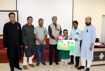 বাউবিতে মহান শহিদ দিবসে চিত্রাঙ্কন ও রচনা প্রতিযোগিতা 