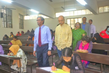 জাবির ‘এ’ ইউনিটের ভর্তি পরীক্ষায় উপস্থিতির হার ৭৯.১৪