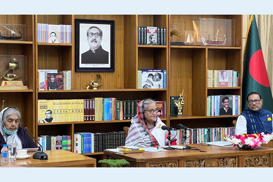 জার্মানি সফর নিয়ে সংবাদ সম্মেলনে প্রধানমন্ত্রী 