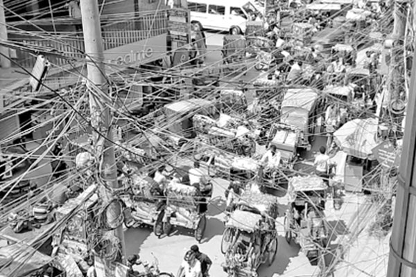 অটোরিকশায় যানজট টাঙ্গাইল শহরে
