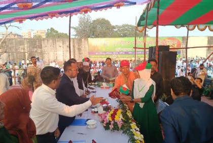 শ্রীনগরে মুক্তিযুদ্ধের বীরত্বগাথা প্রতিযোগিতা,  ১০ শিক্ষার্থী পেল স্বর্ণপদক