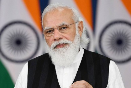 শোক জানিয়ে প্রধানমন্ত্রীকে মোদির চিঠি


