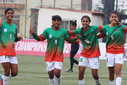 নেপালকে ২-০ গোলে হারিয়ে সাফ মিশন শুরু বাংলাদেশের