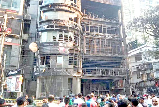 বেইলি রোডে আগুনের ঘটনায় পাঁচজন চিকিৎসাধীন