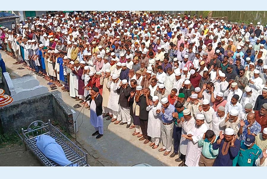 কাজী নাসির উদ্দিন বাবুলের জানাজা ও দাফন সম্পন্ন