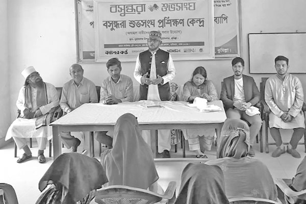 বসুন্ধরা শুভসংঘের সেলাই প্রশিক্ষণ মনোহরগঞ্জ ও মুরাদনগরে

