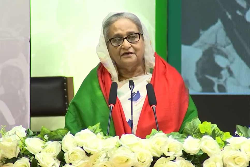বঙ্গবন্ধুর ৭ মার্চের ভাষণ শুধু আমাদের নয়, এটা বিশ্ব ঐতিহ্য : প্রধানমন্ত্রী