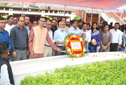 বশেমুরবিপ্রবিতে ঐতিহাসিক ৭ মার্চ উদযাপন

