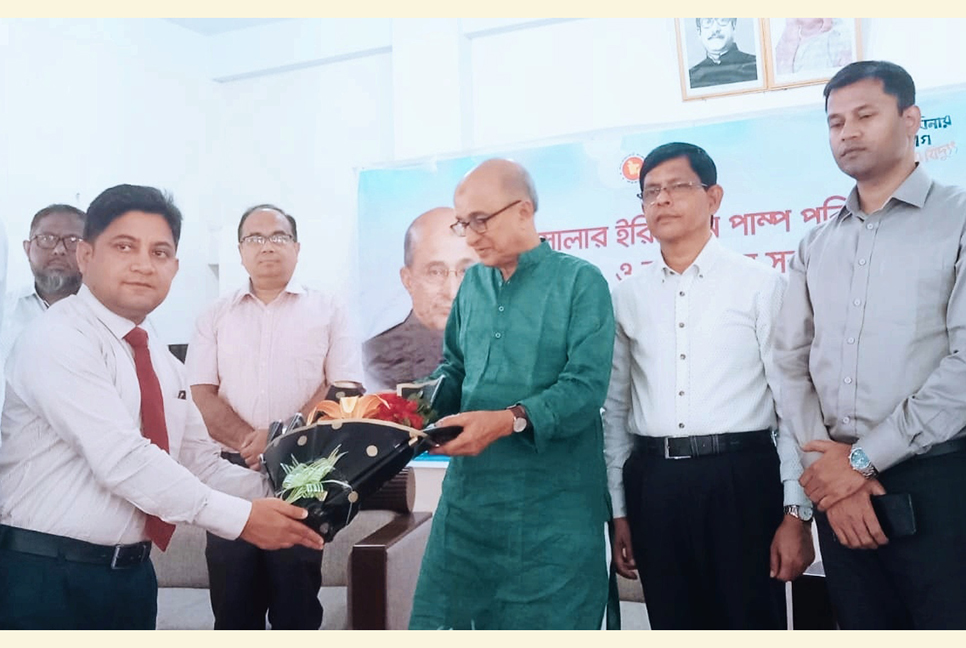সোলার ইরিগেশন পাম্প স্থাপনে কৃষকের খরচ ও জ্বালানি সাশ্রয় হবে : তৌফিক-ই ইলাহী

