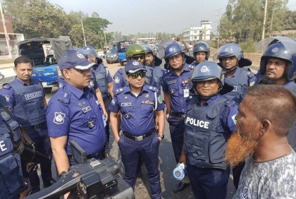 যানজট মোকাবিলায় মহাসড়কজুড়ে মাঠে থাকছে পুলিশ