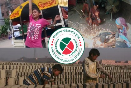 দেশে শ্রমজীবী শিশুর সংখ্যা ৩৫ লাখ : বিবিএস