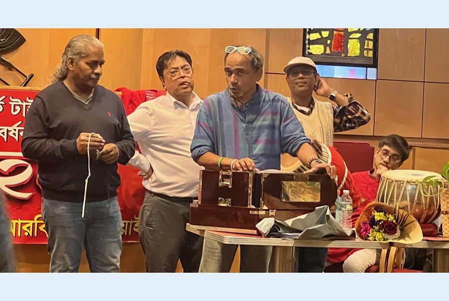 টাইমস্ স্কয়ারে সহস্রকণ্ঠে বাংলা বর্ষবরণের মহড়া
