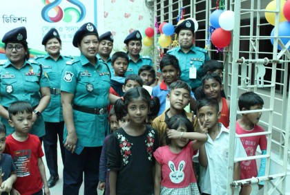 ডিএমপি’র উইমেন সাপোর্ট এন্ড ইনভেস্টিগেশন ডিভিশনের বঙ্গবন্ধুর জন্মদিন ও জাতীয় শিশু দিবস উদযাপন 

