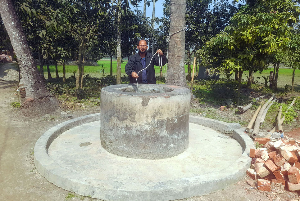 বিলুপ্তির পথে গ্রামীণ ঐতিহ্য কুয়া
