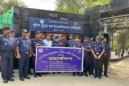 কুষ্টিয়া পিবিআইতে প্রেস রিলিজ বিষয়ে ওয়ার্কশপ