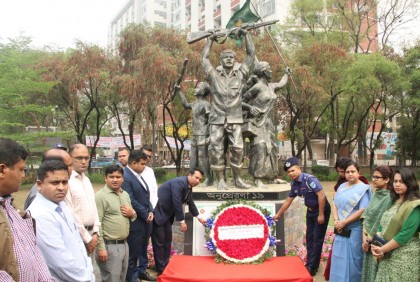 গাজীপুরে প্রথম সশস্ত্র প্রতিরোধ দিবস পালিত