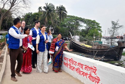 প্রকল্প পরিদর্শনে চট্টগ্রামে সুইডেনের রাজকুমারী ভিক্টোরিয়া