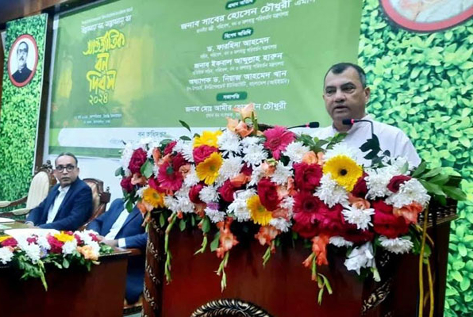 বনের মধ্যে কোনো অবকাঠামো নির্মাণ করা যাবে না : পরিবেশমন্ত্রী 

