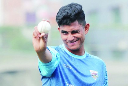 নাহিদ রানার অভিষেক