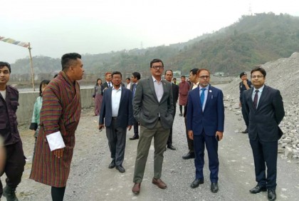 ভুটানের ‘পাসাখা স্থলবন্দর’ পরিদর্শন করলেন নৌপ্রতিমন্ত্রী

