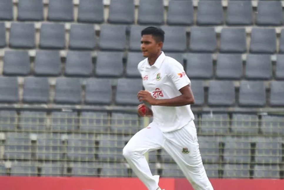 কুশল মেন্ডিসকেও ফেরালেন নাহিদ রানা