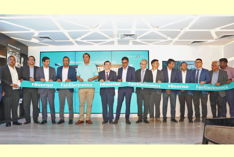 হাইসেন্স এসি ও টিভি দেশেই উৎপাদন করছে ফেয়ার ইলেকট্রনিকস