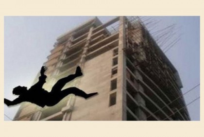 সানারপাড়ে নির্মাণাধীন ভবন থেকে পড়ে শ্রমিকের মৃত্যু

