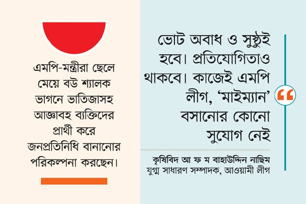 মাইম্যান বসাতে মরিয়া এমপিরা