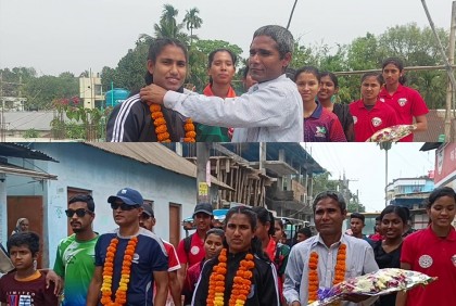 সাফজয়ী ইয়ারজান ফুলেল শুভেচ্ছায় সিক্ত
