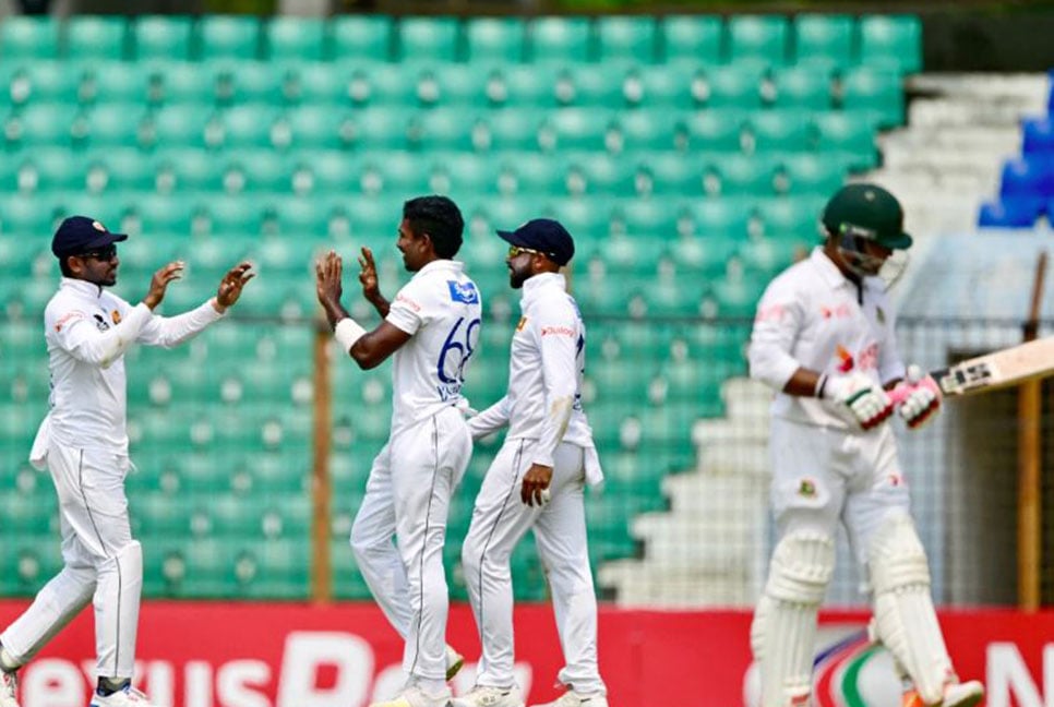 চতুর্থদিন শেষ: দ্বিতীয় ইনিংসেও ব্যর্থ টাইগার টপ অর্ডার