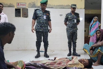 রামপাল তাপবিদ্যুৎ কেন্দ্রে হামলার ঘটনায় গুলিবিদ্ধ দুর্বৃত্তসহ আটক ১১